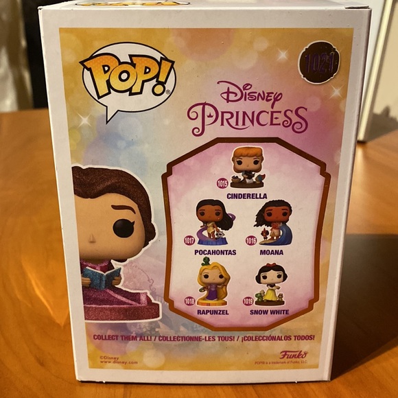 Funko POP Diamond Glitter Belle - Picture 2 of 2
